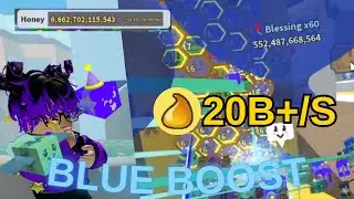 MY FIRST TIME BOOSTING ON STUMP FIELD??? | Bee Swarm Simulator