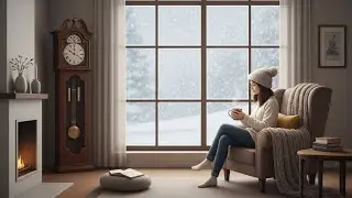A Snowy Morning Alone | Simple Breakfast and Soft Thoughts by the Window ❄️🍞