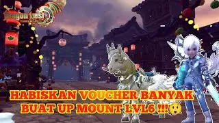 AKHIRNYA MOUNT PEGASUS LVL6 || HABIS VOUCHER BANYAK 😲 || DRAGON NEST REBIRTH OF LEGEND