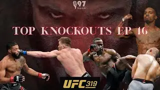 Top Knockouts from UFC 319 Main Card Fighters! 💥 | Episode 16