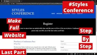 How To Make Multiple Web Pages Using HTML & CSS | Last Part | Make Website Tutorial | 