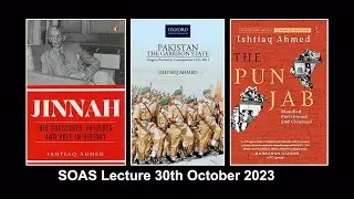 PRO.  DR ISHTIAQ AHMED AND DR AYESHA SIDDIQA DISCUSS AT SOAS: JINNAH, GARRISON STATE AND PAKISTAN