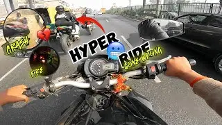 Drag Race gone wrong 🤬🔥 || De@dly Cr@sh 😭 || Bike Total Loss 💔 || BlOOD 😰 || aj to marte marte 😭💔&hellip;