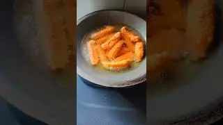 frying banana nuggets #activitiesinthekitchen #asmr  #adayinmylife #kitchen #everydaylife #fantafun