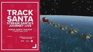 NORAD tracks Santa Claus's journey across the globe