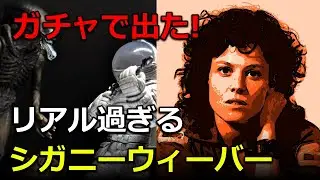 悲報、シガニーウィーバーのガチャ!エイリアンと宇宙服リプリーがリアル過ぎ！でも宇宙人は自立出来ない…【SF映画】【タカラトミー】