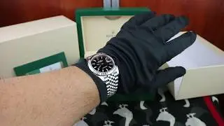 Rolex Datejust 41 mm Jubile Black Dial