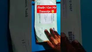 MAHARASHTRA UNIVERSITY OF HEALTH SCIENCE, NASHIK TRANSCRIPT CERTIFICATE 🙏🏻 #transcription#muhsnashik