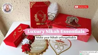 Luxury Nikah Essentials: The Ultimate Nikah Combo #NikahPen #NikahNama #NikahMirror #NikahCombo