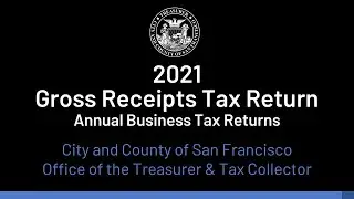 2021 Gross Receipts Return