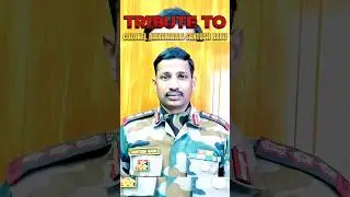 Tribute To COLONEL BIKKUMALLA SANTOSH BABU|| Martyred Hero Of Galwan Valley || #shorts