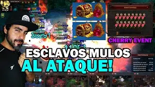 MIS MULOS ESCLAVOS EN CHERRY EVENT😂❤️ l Muonline S18.2