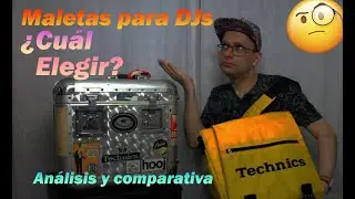 Maletas para DJ &iquest;Cu&aacute;l elegir? Lo que necesitas saber para tener lo mejor para tus discos o vinilos.