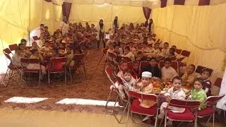 غذاء جماعي لأطفال روض الأمل بالريش 