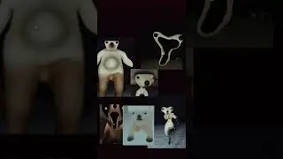 ghost bear Big bear booboo bear maze bear Skinny bear normal bear #medved #roblox