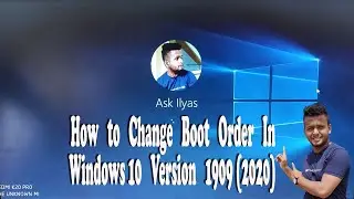 How to change boot order in Windows 10 | boot priority order windows 7