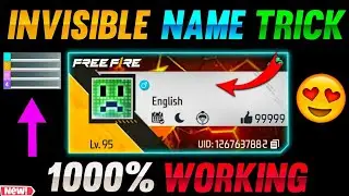 How to write Invisible Name in Free Fire 2024 l Invisible Name in Free Fire l Free Fire