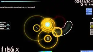 Osu! ASSEYLUM VERS ALLUSIA starring SORA AMAMIYA - ShortVer.- [tm's Insane]