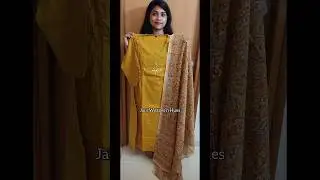 Rs1750 FREE SHIPPING | MIRROR WORKED RICH COTTON READY TO WEAR SET(M, XXL) 9980215090 #viral #shorts