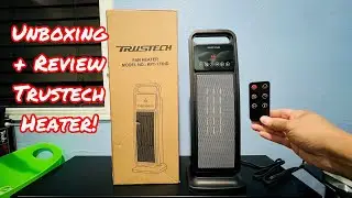 Trustech KPT-173ND Electric Space Heater Unboxing/Review