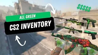 Full GREEN CS2 & CS:GO Loadout (Cheap, Budget and Expensive)
