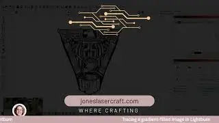 How to Trace a Gradient in LightBurn | Step-by-Step for Laser Cutters