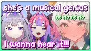 Cecilia Blushes After Biboo Tells Vivi That She's a Musical Genius