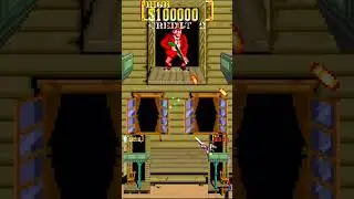 Sunset Riders: Stage 1 BossSimon Greedwell. #sunset #sunsetriders #gaming #bossfight #arcade #konami