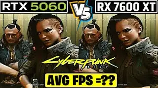 Can These GPUs Handle 4K 60 FPS? RTX 5060 vs RX 7600 XT