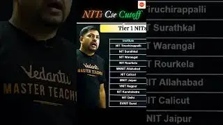 nit ranking || nit cutoff 2025 jee mains || best nit for cse#vedantu #jeemains #jeeproblems