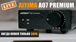 Когда нужен только звук. Обзор усилителя Aiyima A07 Premium