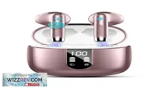Csasan Wireless Earbuds Bluetooth 5.4 Headphones NEW Wireless Headphones With 4 ENC