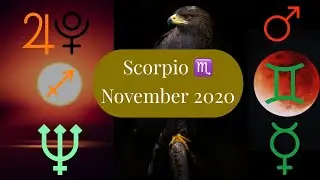 Scorpio ♏️ November 2020 Horoscope- Have Patience, Success is Coming!