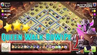 BEST QUEEN WALK+BOWIPE - TH12 3 STARS ATTACK STRATEGY 2019 ( Clash of Clans )