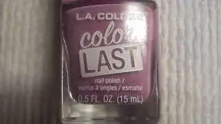 L.A. Colors Color Last Nail Polish, Ever After