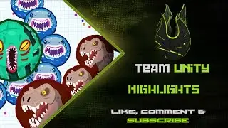 Agar.io - Team Unity │ Real Time Splitrunning Montage