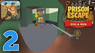 Prison Escape: Dig & Run Gameplay Walkthrough Part 2 (iOS, Android)