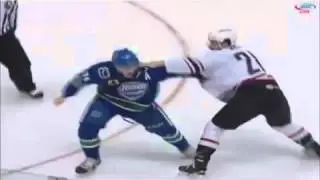 Nov 28, 2015 Carter Bancks vs Wade Megan Utica Comets vs Portland Pirates AHL