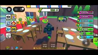 Playing Roblox Burgeria Tycoon