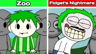 Incredibox Abgerny: Zoo VS Fidget's Nightmare | Normal and Horror Versions (NEW MOD)!