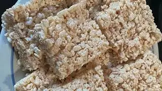 Rice Krispie Treats with Marshmallow Fluff ~ Simple & Quick!