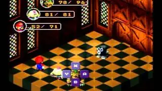 Super Mario RPG Boosters Tower Snifit fight