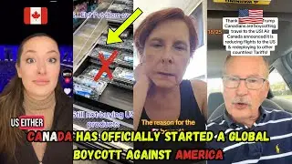 Canada Sparks GLOBAL BOYCOTT Against America 🇨🇦 | U.S. CEOs PANIC Over Customer Loss #usa #canada