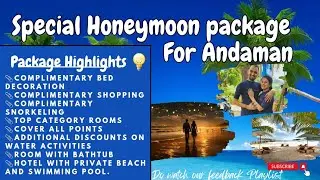 Honeymoon package for Andaman | Beach Honeymoon | Beach Honeymoon in India