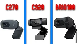 Logitech C270 vs C920 vs BRIO100..