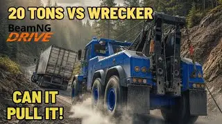 BeamNG.Drive | Heavy Rescue: My First Time Towing a Disabled Semi