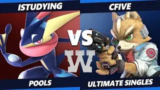 ULTIMATE WANTED 3 - iStudying (Greninja) Vs. cFive (Fox) SSBU Ultimate Tournament