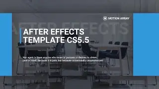 Modern Promo Slideshow After Effects Templates