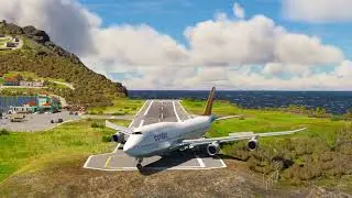 Unbelievable! CONDOR B747 Departs from an Short Runway 400 meters!