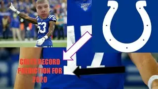 Indianapolis Colts record prediction for 2020-2021